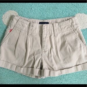Ralph Lauren Pleated Khaki Shorts